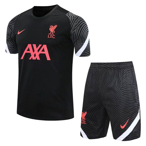 Formazione Liverpool Set Completo 20/21 Nero Rosso